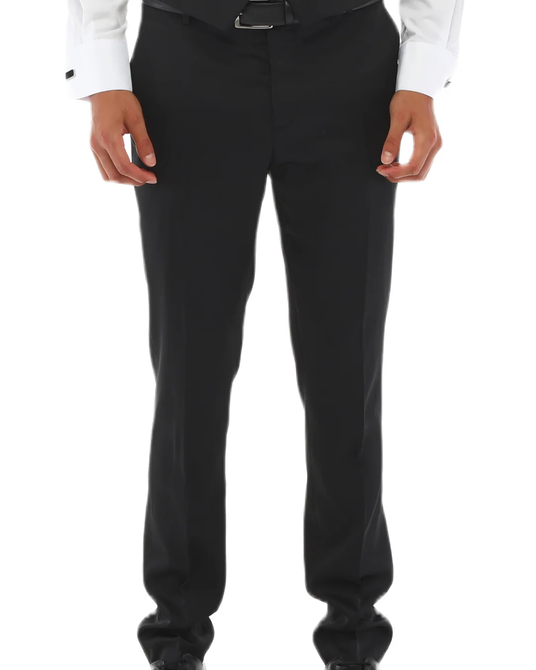 ICONIC SATIN LOOM - Black Satin Trouser