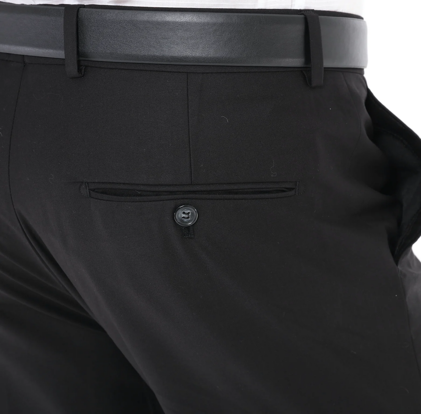 ICONIC SATIN LOOM - Black Satin Trouser